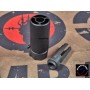 AIRSOFT ARTISAN SF STYLE MUZZLE BRAKE + 4 PRONG FLASH HIDER (BK)